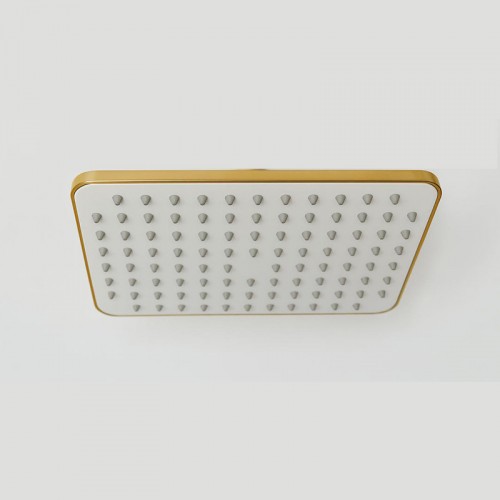 سردوش گوشی طلایی سفید مستطیلی